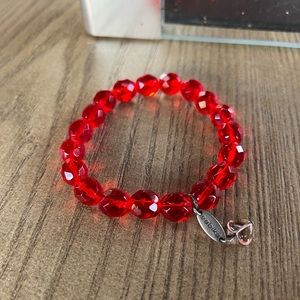 Sabika stretch bracelet, red